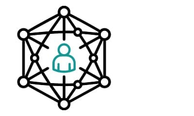 Illustration zur systemischen Grundlage einer Coaching-Ausbildung: Zusammenhänge erkennen und komplexe Dynamiken verstehen